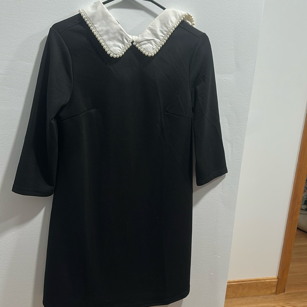 Black white dress 
Costume